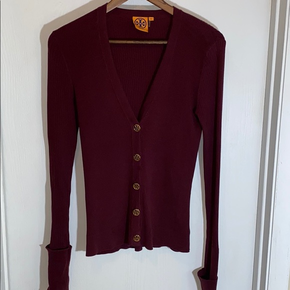 Tory Burch Sweaters - Tory Burch button up ribbed Madeline cardigan